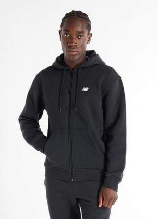 Кофта new balance sport core full zip mj43902bk xxl