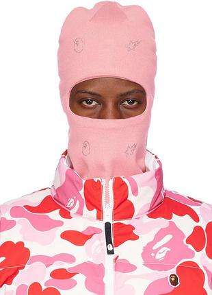 Балаклава a bathing ape crystal stone balaclava black 001gdj802001l