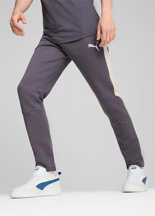 Штаны спортивные evostripe pants 68170269 puma s темно-серый 68170269