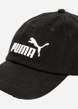 Бейсболка puma ess cap no. 2 черный уни osfa 022885-01 osfa