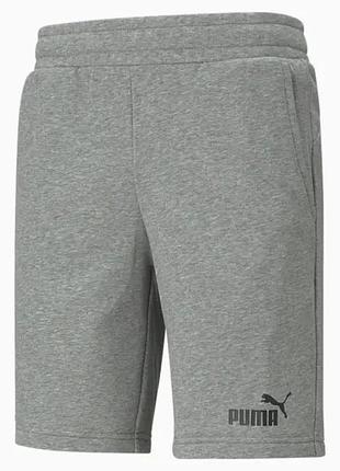 Шорти спортивні ess slim shorts 58674203 puma xs сірий 58674203