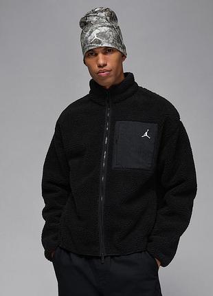 Кофта мужская air jordan flt mtnside sherpa black hv0778-010 l