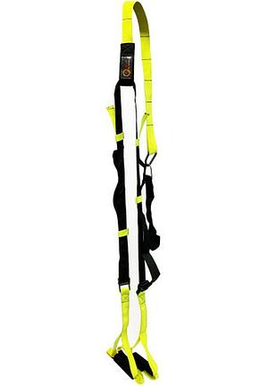 Эспандер петли meta pro home gym suspesion trainer черный, желтый уни ofsm 2000502502