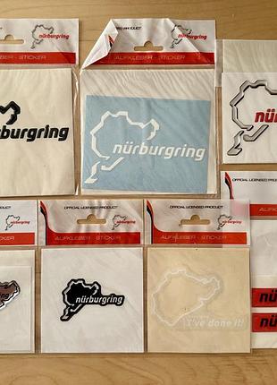 Набір стікерів nurburgring