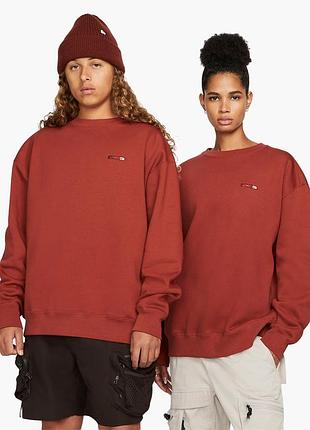 Футболка nike acg therma-fit oversized crew sweatshirt mars stone dm9941-641