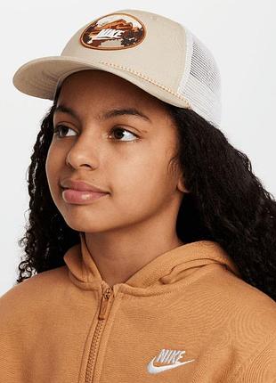 Бейсболка дитяча nike тrucker cap beige hj7170-253