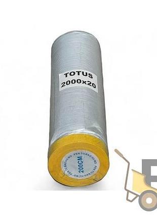 Пленка защитная с малярной лентой 2000 мм*20 м, totus