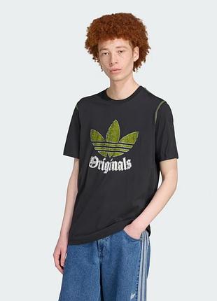 Футболка grfx tee jy2761 adidas 2xl черный jy2761 xl