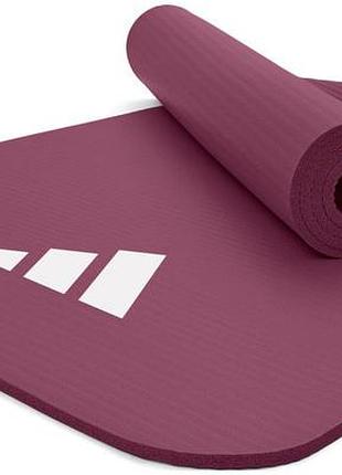 Килимок для тренувань adidas fitness mat бордовий уні 173 x 61 x 0.7 см admt-11014mn