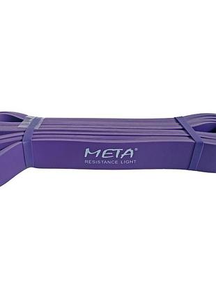 Резинка-петля силовая meta elastic power band light фиолетовый уни 2,9х208 см 4003000501