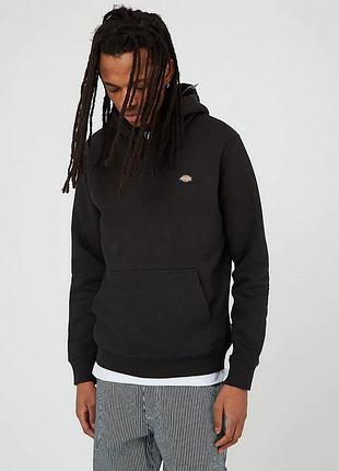Худи dickies icon logo hoodie dk0a4xcbblk1