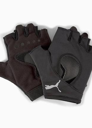 Рукавиці tr gym gloves 04177301 puma m чорний 04177301