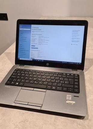 Ноутбук hp elitebook 840 g1 touch 14" intel core i5-4200u 8gb ram ssd 128gb
