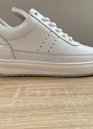 Кроссовки filling pieces low top bianco off white 10127791890039-r