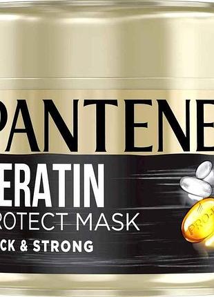Маска для волосся 300мл густі та міцні з кератином тм pantene