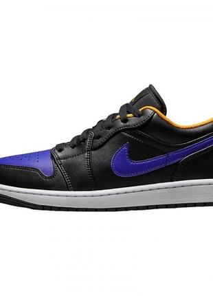 Кроссовки jordan 1 low dark concord 553558-075
