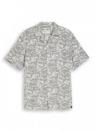Сорочка denim men's shirt 1049657-39715 tom tailor m сірий 1049657-39715 xl