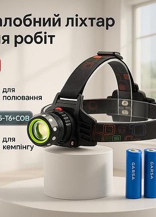 Налобный фонарик с usb зарядкой police, фонарь для ночной езды, фонарь на голову для зсу rd-78