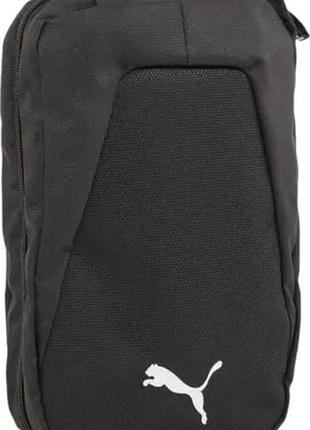 Косметичка puma teamgoal wash bag 8l черный уни 16 x 35 x 14 см 090244-01