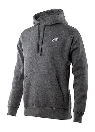 Худі nike m nsw club hoodie po bb bv2654-071 l