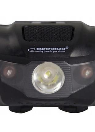 Фонарь налобный esperanza antlia eot036 head lamp led 100м