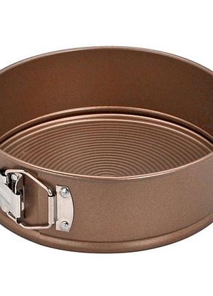 Форма разъемная для выпечки bronze stenson mh-4440-24 круглая 24х6.8см