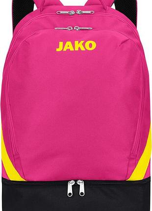 Рюкзак jako iconic 32l рожевий, чорний уні 45х34х23 см 1814-163