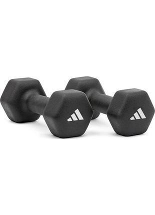 Гантелі adidas dumbbells чорний уні 5 кг adwt-11405-nl