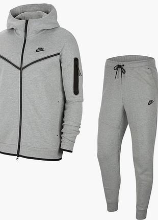 Толстовка nike tch flc hoodie fz wr cu4489-063