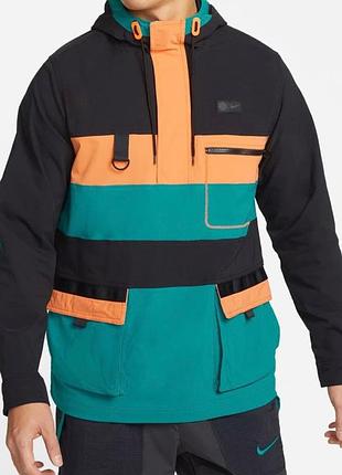 Анорак nike chelsea hype jacket mens black/turquoise dd8365-467