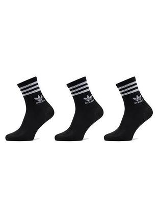 Шкарпетки adidas crew sock 3str чорний уні l (43-45) il5022