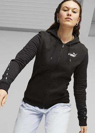 Худі puma ess tape full-zip hoodie 67599701