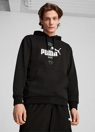 Світшот puma power graphic hoodie 68174101 puma s чорний 68174101