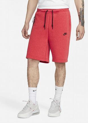 Шорти nike sportswear tech fleece shorts pink fb8171-672
