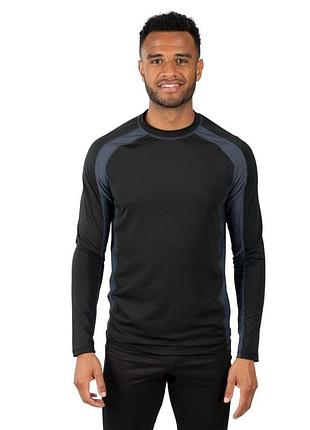 Термофутболка explore - male baselayer top tp75 mabltpg20006-black trespass m чорний mabltpg20006-black