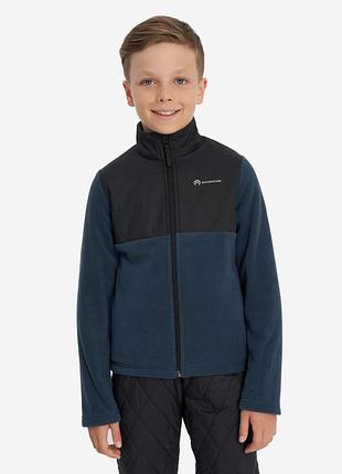 Джемпер флисовый для мальчиков 124498out-mb outventure 134-140 темно-синий 124498out-mb
