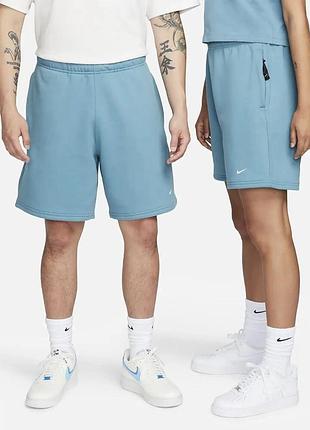 Шорти nike solo swoosh fleece shorts dv3055-440