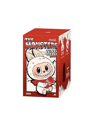 Фігурка лабубу pop mart labubu the monsters coca cola series vinyl face single blind box labubu-coca-cola