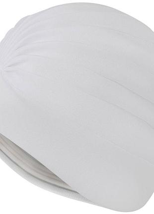 Шапочка для плавання aqua speed turban cap 9727 білий уні osfm 245-05