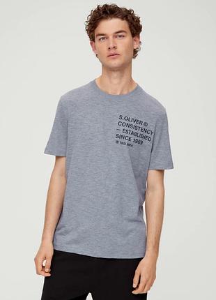 Футболка 2132717.95w2 s.oliver l серый 2132717.95w2 xl