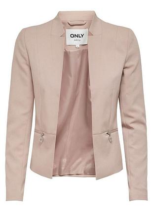 Пиджак onlmaddy-koma ls short zip blazer cc tlr 15218437 adobe rose only 34 разовый 15218437adoberose 38
