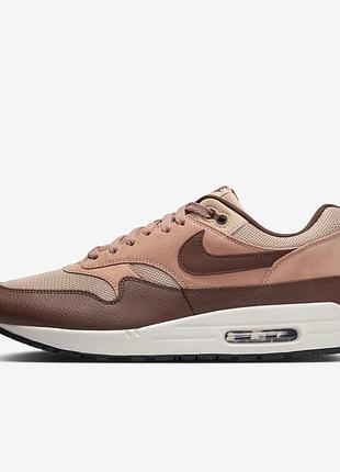 Кроссовки мужские nike air max 1 sc beige/brown fb9660-200