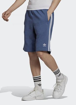 Шорти 3-stripes gn4474 adidas m темно-синій gn4474