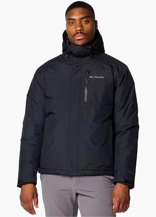 Куртка мужская columbia cascadian peaks insulated jacket black 2125421010