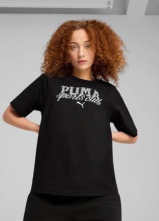 Футболка puma class relaxed tee 68503101 puma l черный 68503101