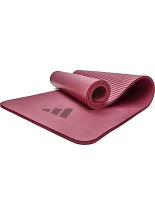 Килимок для йоги adidas pilates mat рожевий 180 х 63 х 1,5 см (adyg-10650mr-nl) adyg-10650mr-nl
