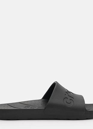 Шльопанці uni crocs slide whi 210088-001-black crocs m10/w12(43-44) чорний 210088-001-black m12 (46/47)