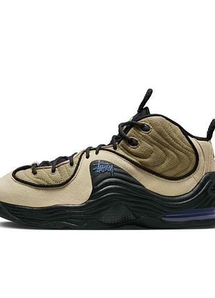 Кросівки чоловічі nike x stussy air max penny 2 beige dx6934-200