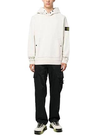 Худі stone island waffen patch hoodie 'beige' 791561720 v0097