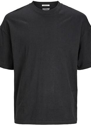 Футболка jack andamp; jones jormilos tee ss crew neck sn 12256330-black